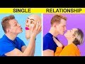 Single vs Relationship / 12 Situations Everyone Can Relate To