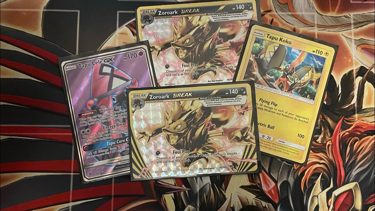 Pokemon | Expanded Zoroark BREAK deck