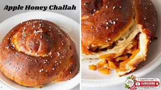 Apple Honey Challah Recipe | Soft & Fluffy Braided Bread