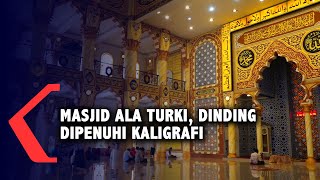 Masjid di Jember Bergaya Turki, Dinding Dipenuhi Kaligrafi Alquran