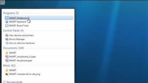 Is your SMART Notebook installed?
