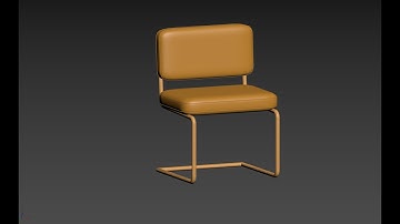 Hướng dẫn vẽ ghế tựa trong 3dsmax|16| Thế giới đồ họa