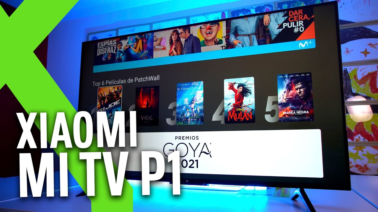 Xiaomi Mi TV P1, análisis: Android TV, HDR10+ y 4K en una smart TV  equilibrada