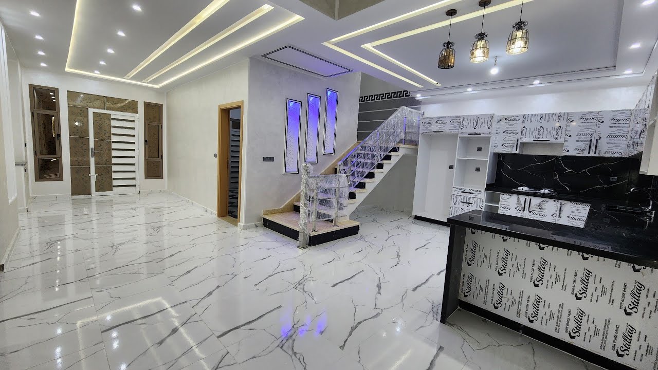 منزل للبيع دو طابقين شاهد الأناقة على أصولها لما تترك الأمور لأهلها هكذا تكون النتيجة📱0642213034