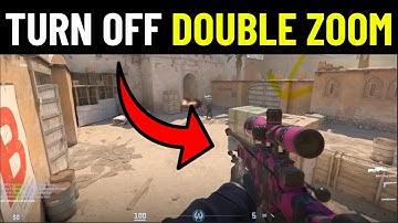 How To Turn OFF Double Zoom in CS2 (UPDATED!) | Stop Automatic Rescope