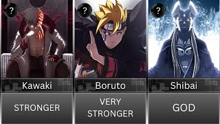 Top 50 Strongest Boruto character. #boruto