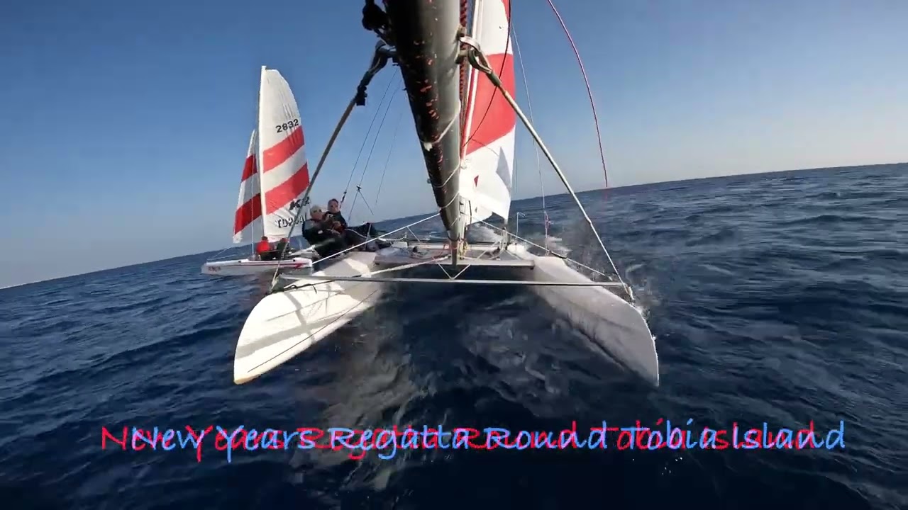 TOPCAT K2X Don't tack in another boat water *4K*
