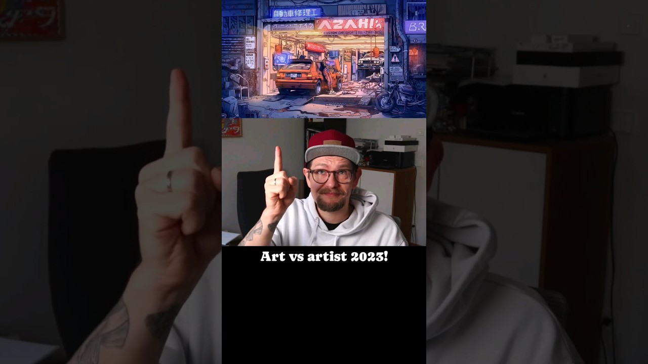 Art vs. Artist 2023 – very happy with my output this year! 