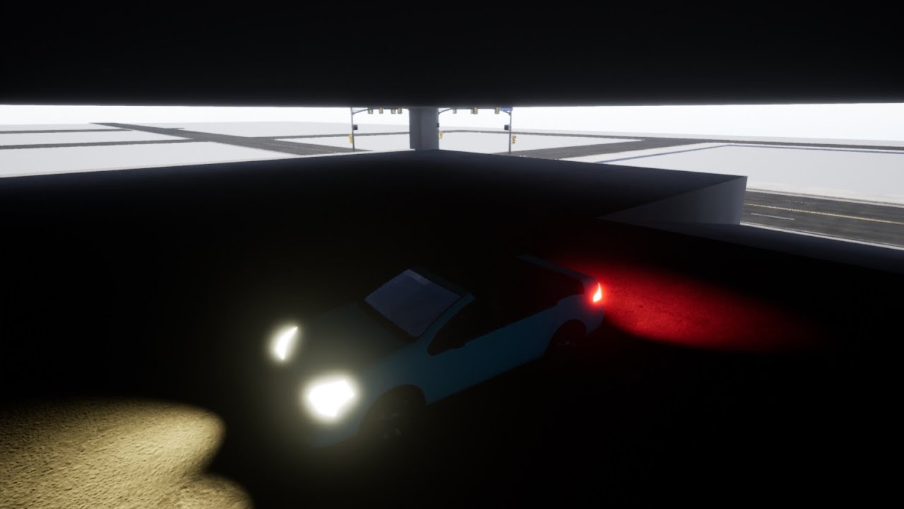 Unreal Engine Car Lights Tutorial YouTube