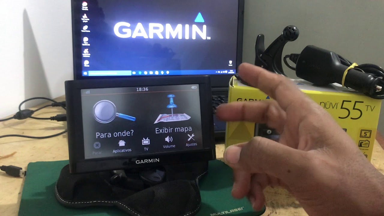gps garmin nuvi 55 tv