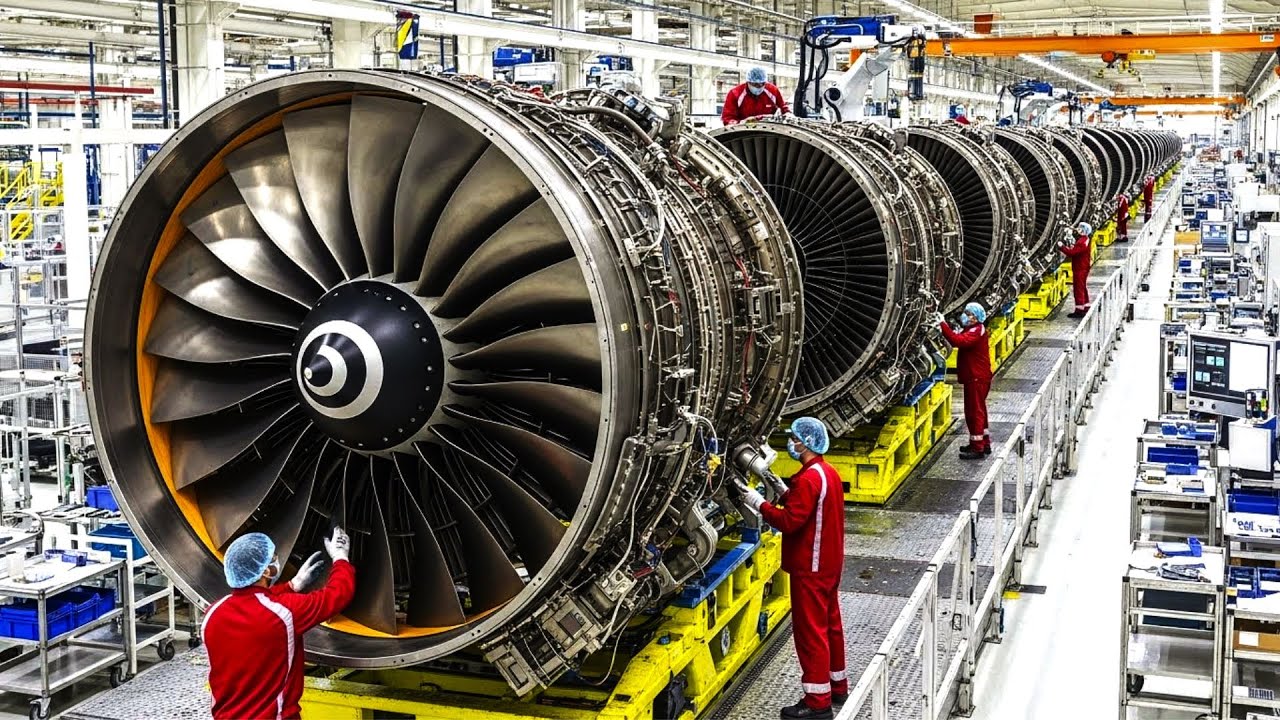 How Aircraft Engines Are Made–Inside the World’s Most Advanced Billion ...