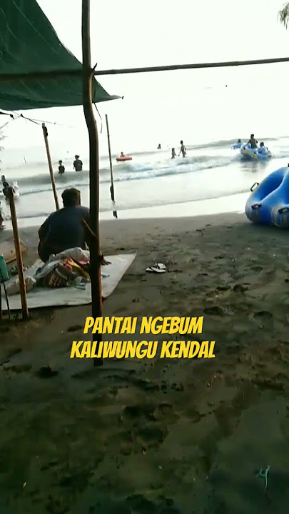 #music #pantai ramainya Minggu di pantai ngebum Kaliwungu Kendal Jawa Tengah