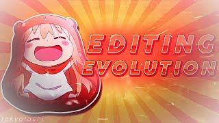 MY EDITING EVOLUTION - 2016-2021 !!