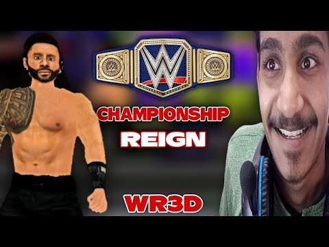 WR3D MOD Roman Reigns Universal Championship Reign in Career Mode [wrestling revolution 3D live]