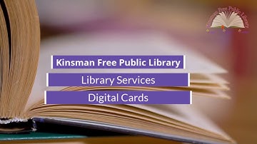 Library Services: Digital Library Card