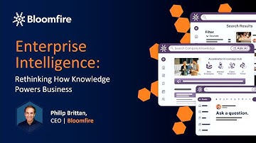 Keynote: Enterprise Intelligence: Rethinking How Knowledge Powers Business