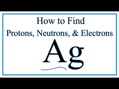Video: Vad är silvers atomnummer?