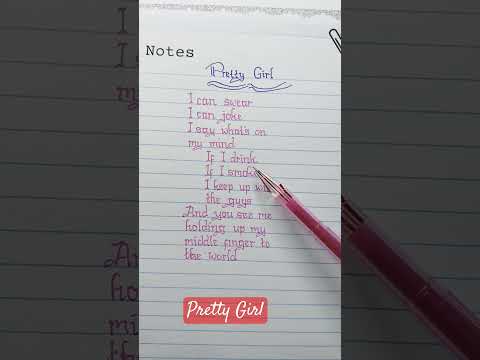 Pretty Girl Easy English Song Englishsongs Songlyrics Maggielindemann Prettygirl Viral Lyrics