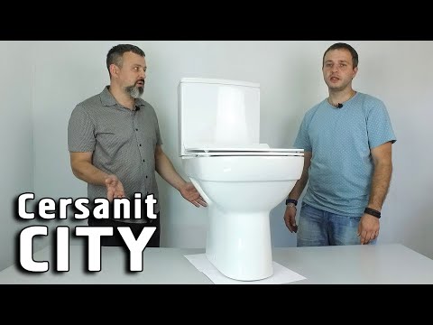 Обзор безободкового Унитаза Cersanit City New Clean от UnitazShop