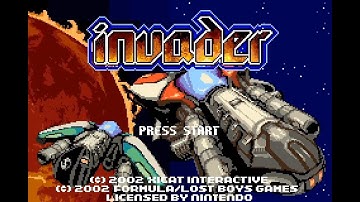 Game Boy Advance Longplay [374] Invader (EU)