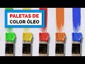 🎨 PALETAS DE COLORES para pintar en ÓLEO (rostros, paisajes o bodegones) Principiantes