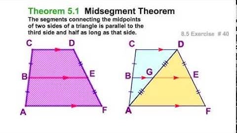 8.5 Trapezoids - proving, calculating sides