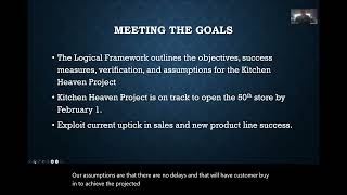 Deborah Edwards MGT 440 - Kitchen Heaven Presentation