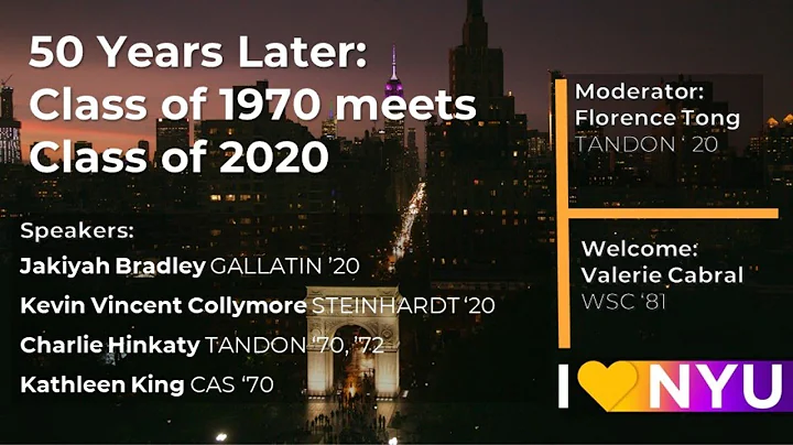 50 Years Later: Class of 1970 meets Class of 2020