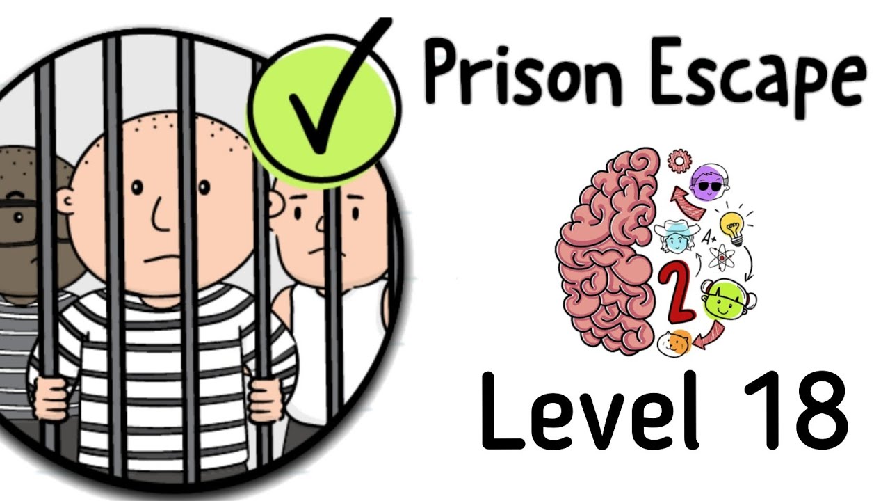 Brain Test 2: Tricky Stories - Prison Escape Level 18 Walkthrough