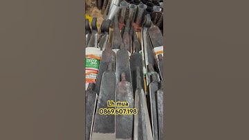 Những mẫu lưỡi dầm đánh cây chuyên nghiệp chuẩn thép nhíp