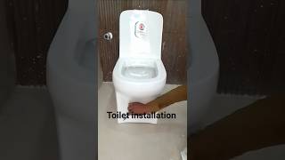 Part 1 toilet seat installation settings plumbing work for house #vairalshort #sanitaryfittings