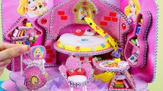 How to make a dollhouse. today, i show diy miniature dollhouse room
with rapunzel decor enjoy and subscribe! ~ hello kitty ...