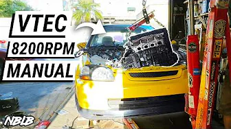 I'm Building a 1996 Civic EK Hatchback B16 Swap