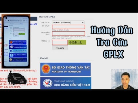 cách tra cứu gplx