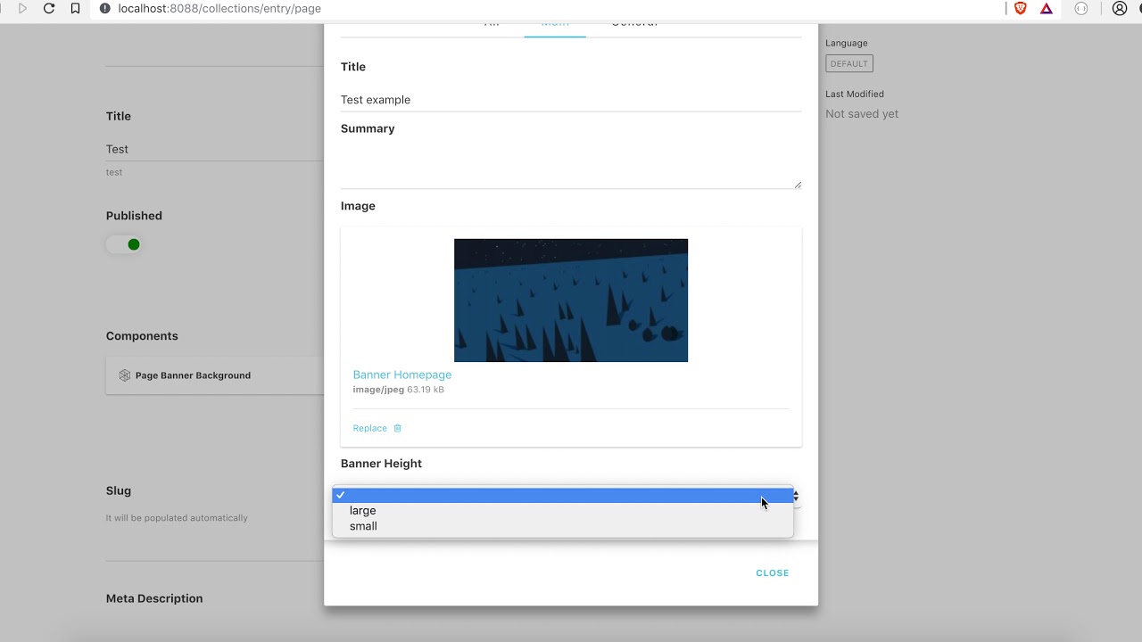 Cockpit CMS + React Static demo application - YouTube