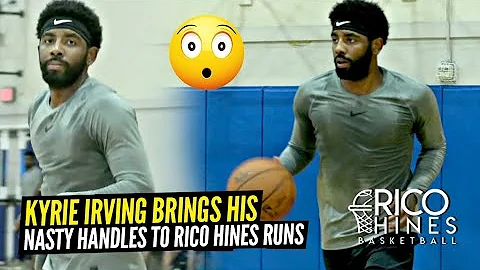 Kyrie Irving Shows Off His NASTY HANDLES at Rico H...