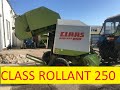 Пресс-подборщик CLAAS ROLLANT 250 Клаас 250 обзор пресс-подборщика