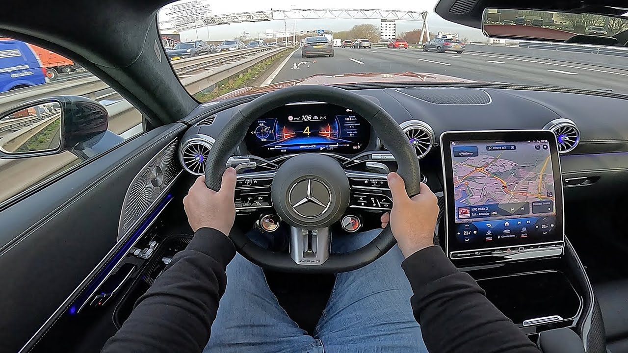 THE NEW MERCEDES AMG GT 63 TEST DRIVE