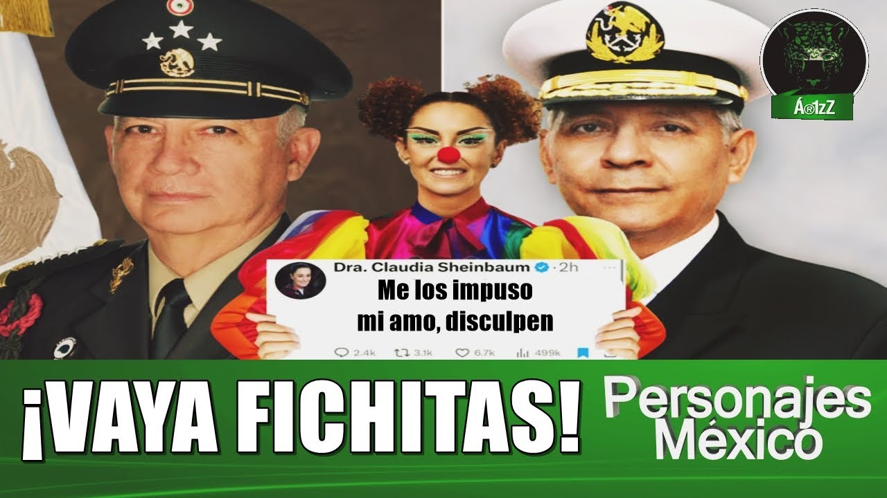 Claudia Sheinbaum nombra a dos "fichitas" como secretarios de Defensa y ...
