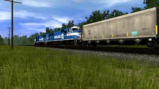 SD70MAC: Conrail Sisters - 1080p HD