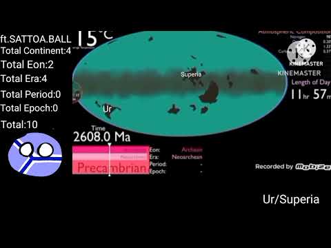 Earth Evolution (Reversed)