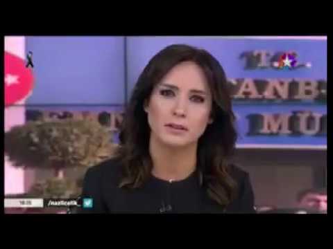 Star tv ana haber sunucusu Nazlı Çelik 38 Şehit, Milyonlar Yaralı...