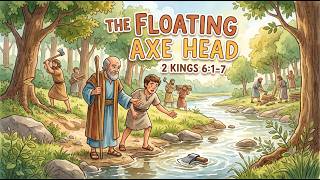 The Miracle of the Floating Axe Head! 🪓 | 2 Kings 6:1-7 Bible Story for Kids