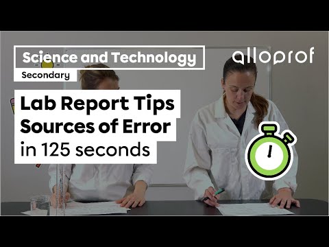 What Are Sources Of Error For This Experiment