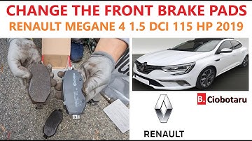 HOW TO CHANGE THE FRONT BRAKE PADS ON A RENAULT MEGANE 4 (2019)