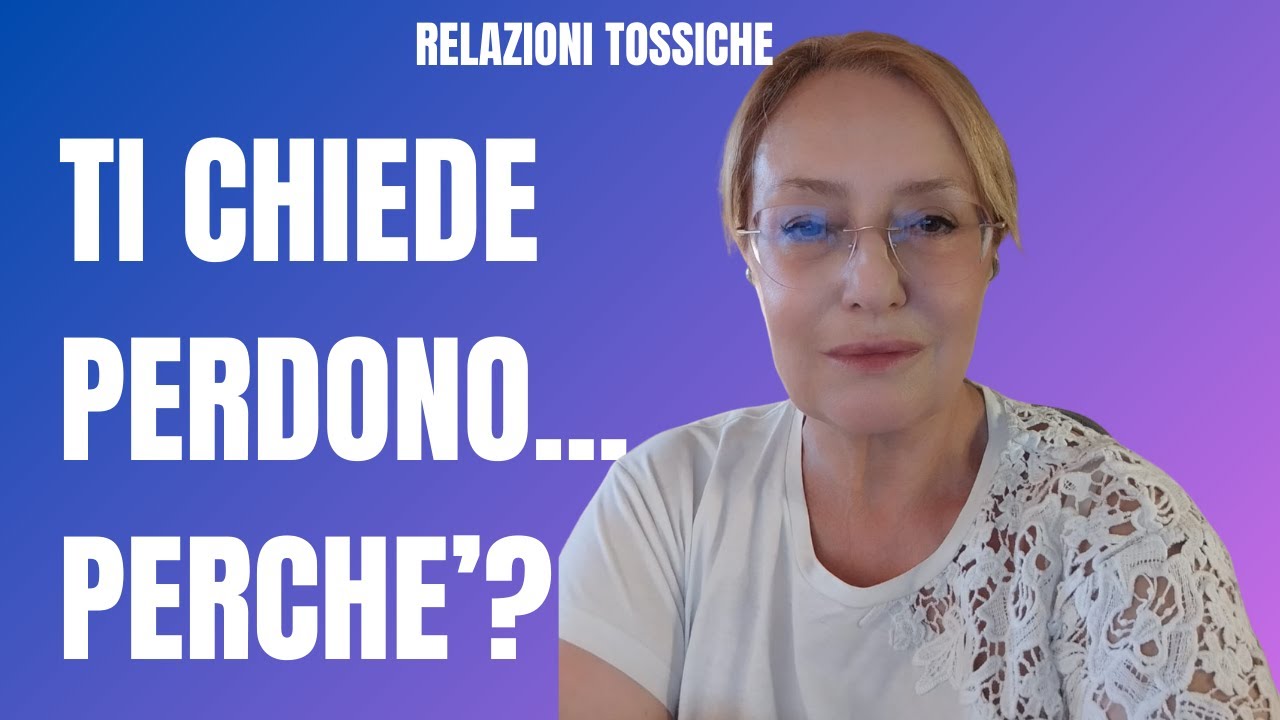 PERCHE' IL NARCISISTA TI CHIEDE PERDONO