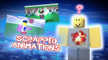 all my SCRAPPED animations (animation dump)