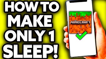 How To Make Only One Player Sleep in Minecraft Aternos [EASY!]