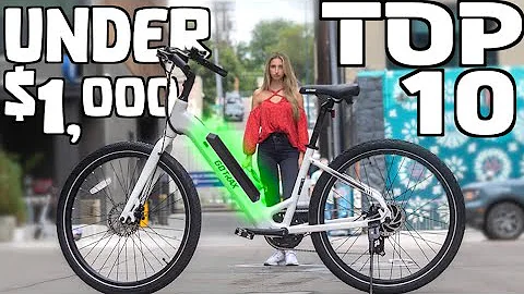 Top 10 E Bikes Under $1,000