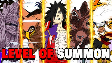 The 7 Levels of Summons in Naruto Explained in 23 minutes